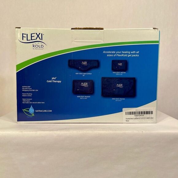 Flexi Kold Neck Contour Flexible Gel Cold Pack - Picture 2 of 2